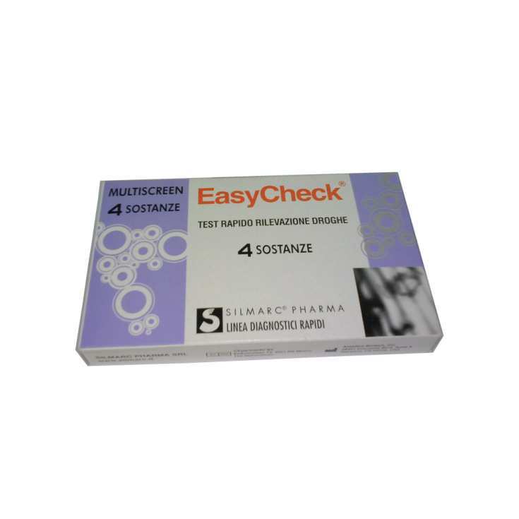 Easycheck 4 Sostanze Test Rapido Rilevazione Droghe