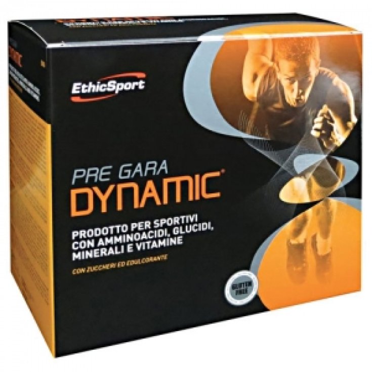 EthicSport Pre Gara Dynamic Integratore Alimentare 20 Bustine