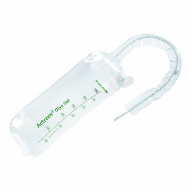 B Braun Actreen&reg; Glys Set Nelaton 50cm Catetere con Sacca CH12
