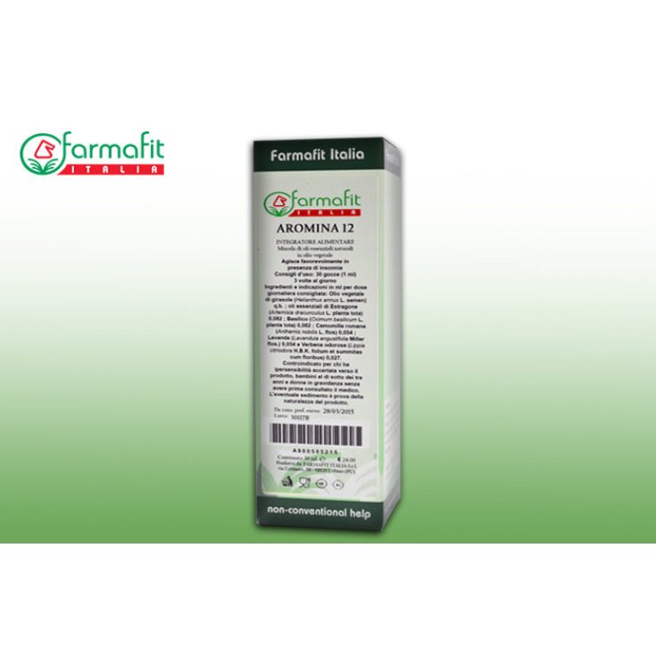 Farmafit Aromina 12 Miscela Di Oli Essenziali Naturali Gocce 30ml