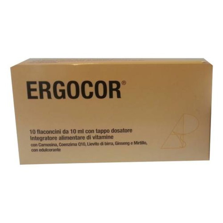 Siar Pharma Ergocor Integratore Alimentare 10 Flaconcini Da 121g