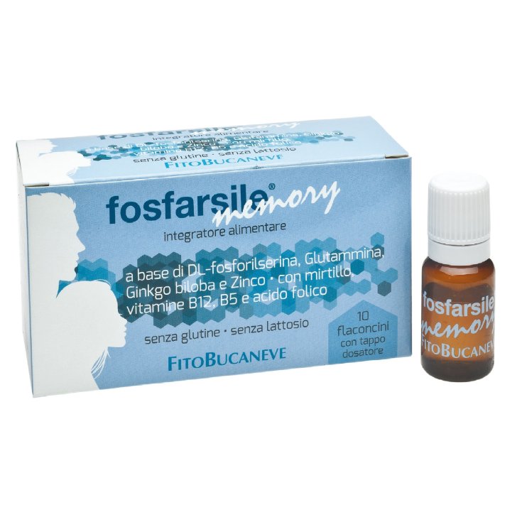 Fitobucaneve Fosfarsile Memory Integratore Alimentare Senza Glutine 10Flaconcini Fitobucaneve Fosfarsile Memory Integratore Alimentare Senza Glutine 10Flaconcini