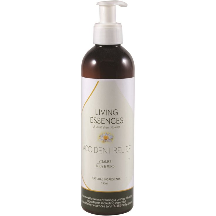 Living Essences Of Australian Flowers Accident Relief Lozione Vitalizzante Body & Mind 240ml