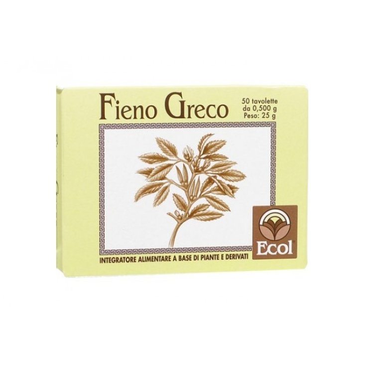 Ecol Fieno Greco Integratore Alimentare 50 Tavolette 720