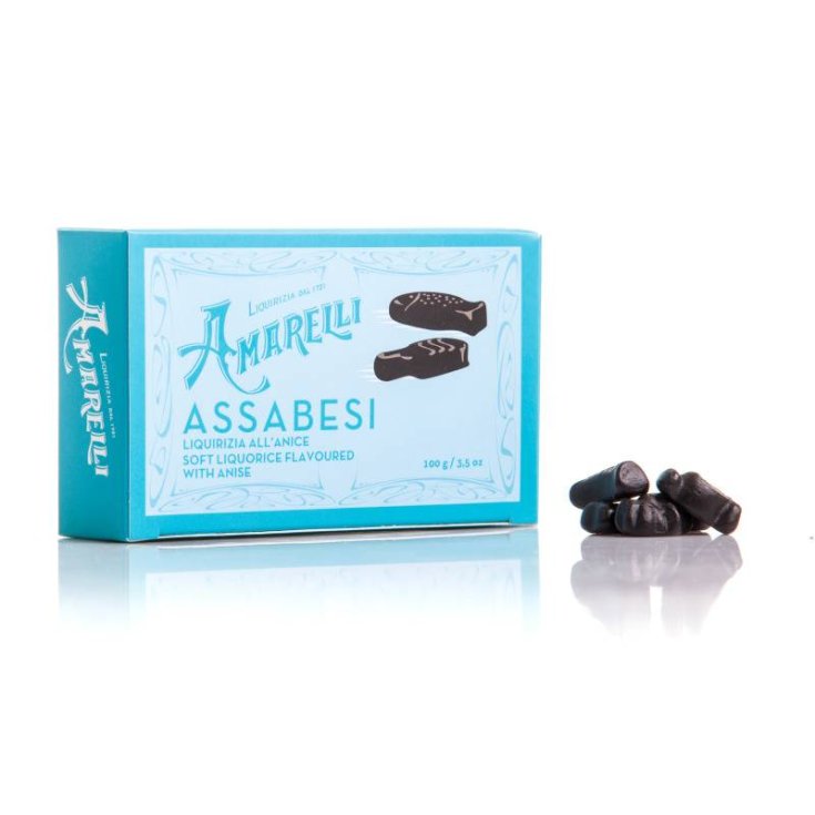 Amarelli  Assabesi Liquirizia Gommosa All'Anice Busta 100g