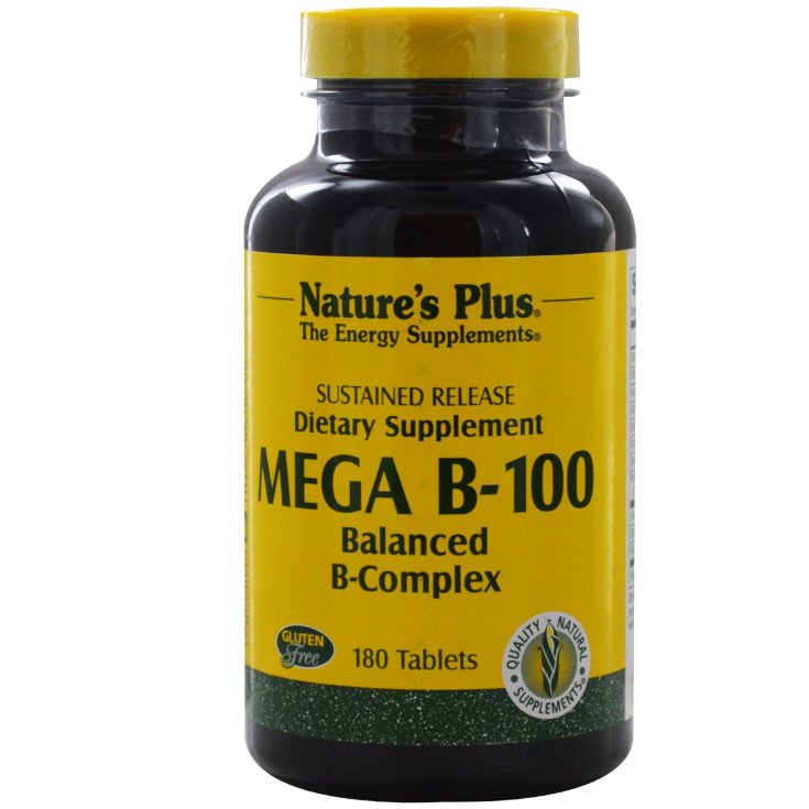 Nature's Plus Mega B100 Integratore Alimentare 60 Tavolette