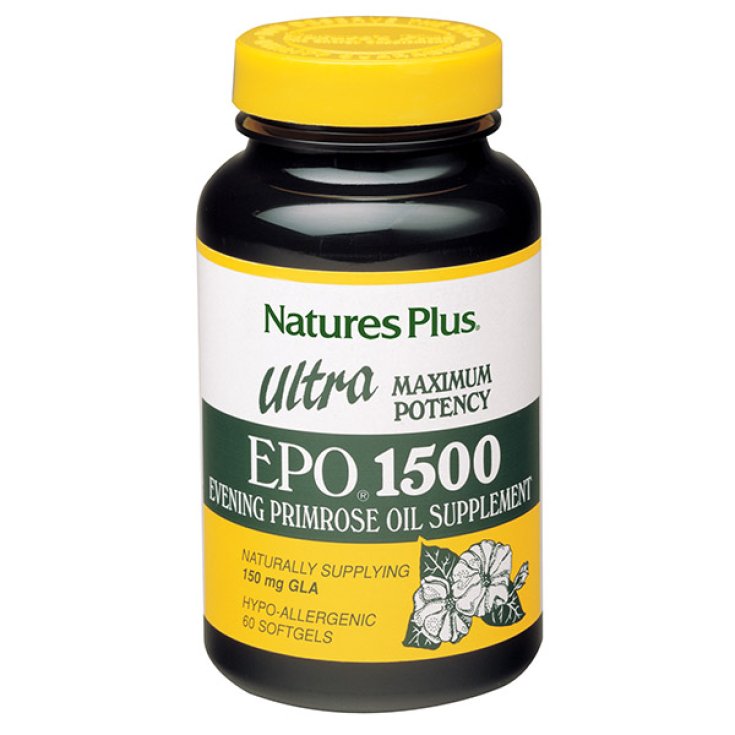 Nature's Plus Ultra Epo Olio Di Enotera Integratore Alimentare 60 Capsule
