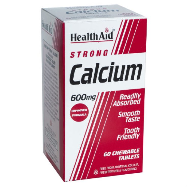 Health Aid Calcio 600 Mg 60 Tabletas