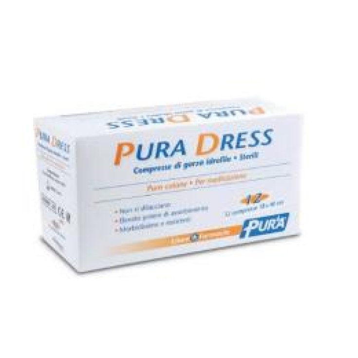 Pura Dress Garza In Puro Cotone 10x10cm 100 Pezzi