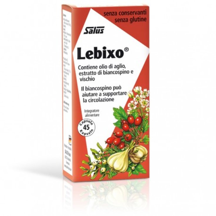 Salus Lebixo Olio Di Aglio Estratto Di Biancospino E Vischio 45 Capsule