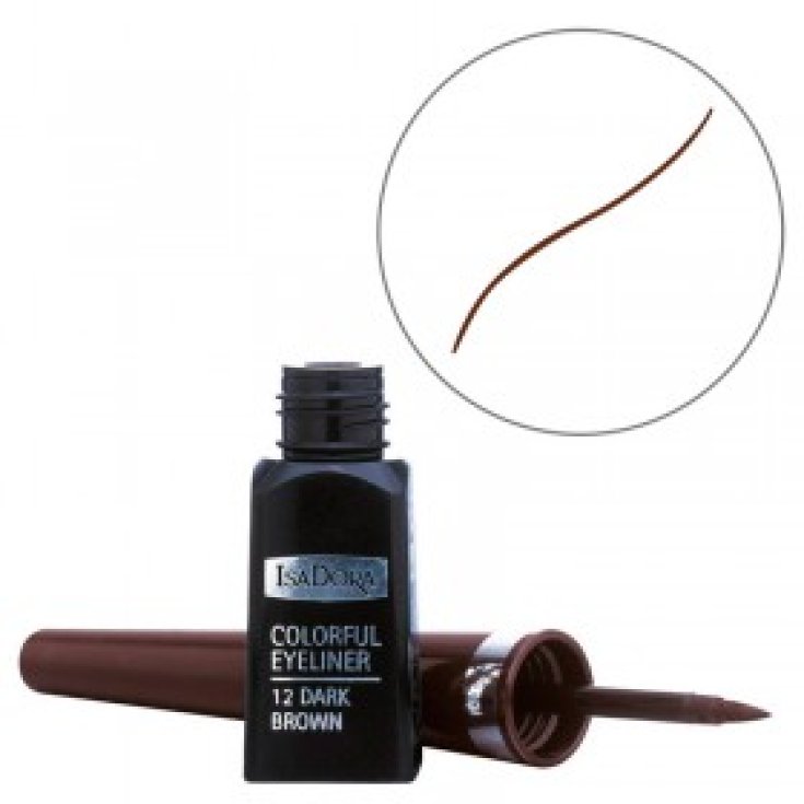 Isadora Colorful Eyeliner 12 Dark Brown