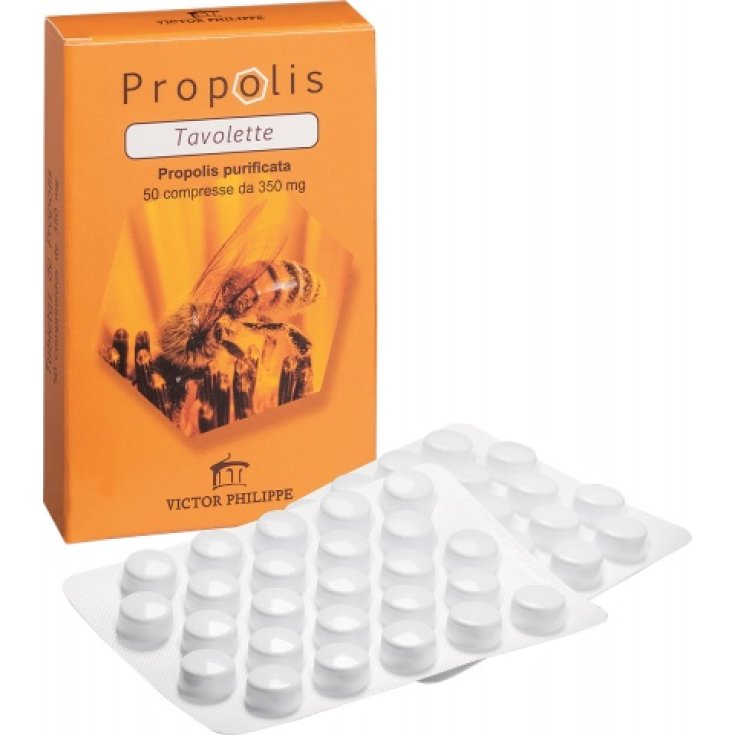 Victor Philippe Propolis Tavolette Integratore Alimentare 50 Compresse