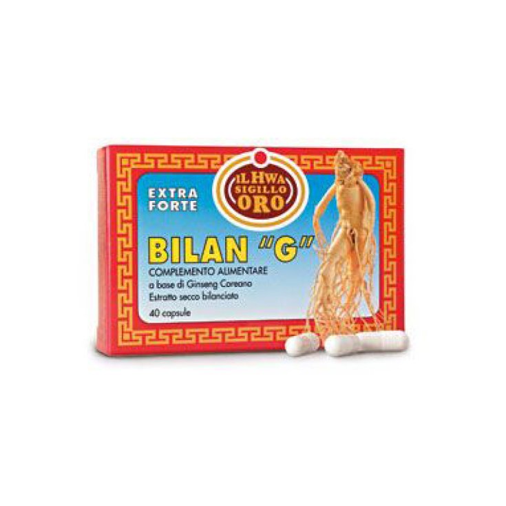 Ginseng Bilan-G Integratore Alimentare 40 Capsule