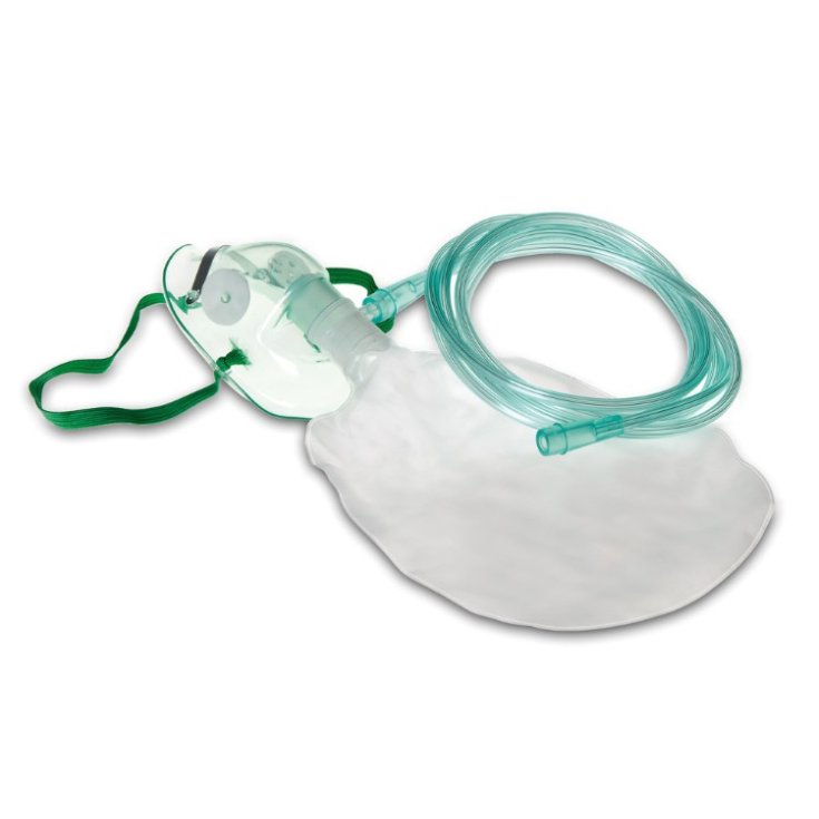 Moretti Maschera Ossigeno Con Tubo Semplice 1 Pezzo