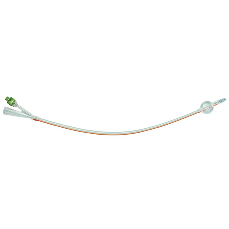 Safety Catetere Foley Silicone Con Scanalatura Ch14