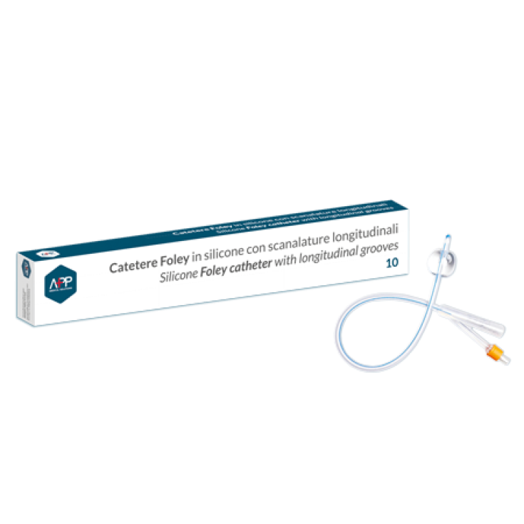 Catetere Foley Silicone con Scanalatura CH24