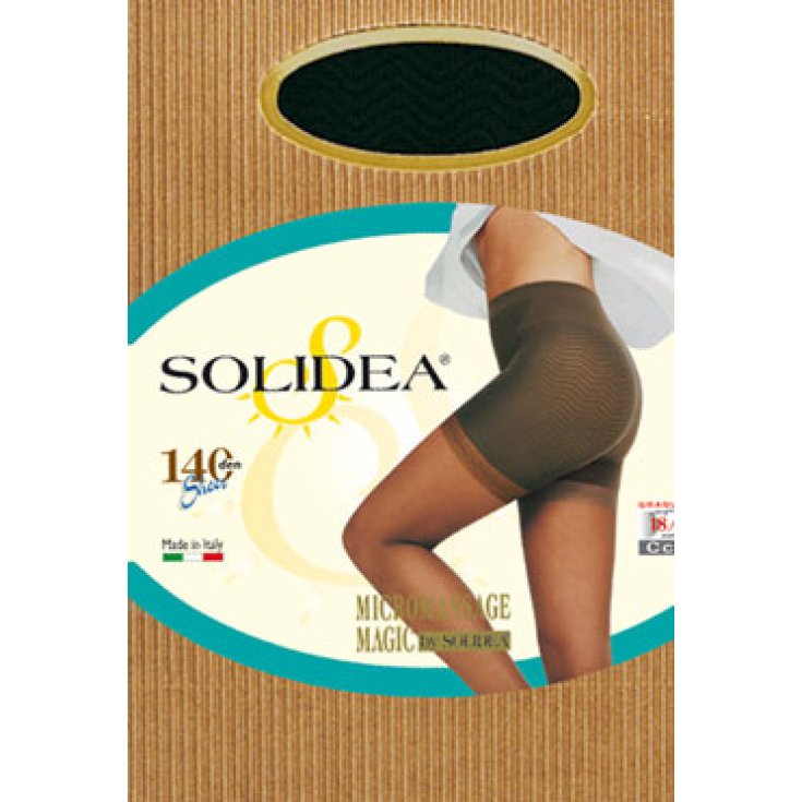 Solidea Magic 140 Sheer Collant Anticellulite Moka Taglia 4