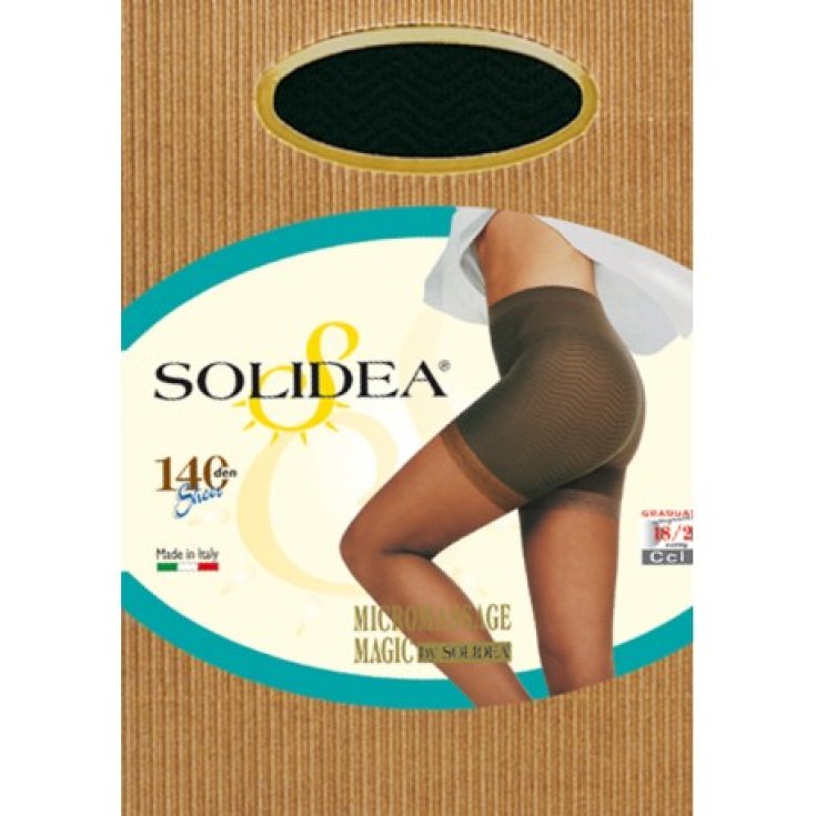 Solidea Magic 140 Collant Anticellulite Colore Nero Taglia 4XL