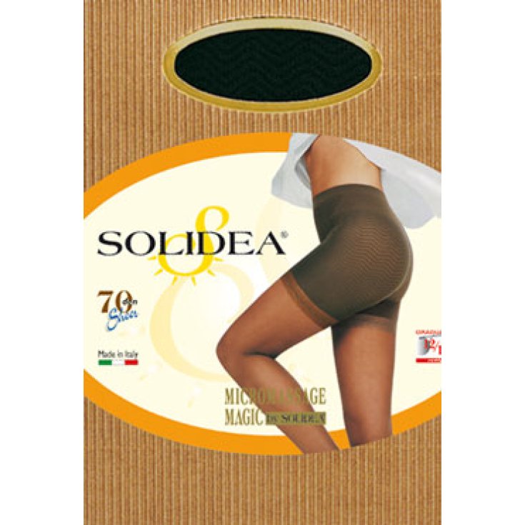 Solidea Magic Collant 70 Den Anticellulite Colore Nero Taglia 4