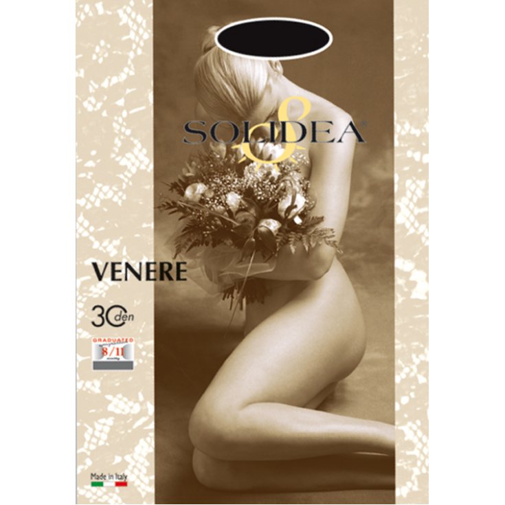 Solidea Venere 30 Collant Nudo Colore Blu Scuro Taglia 2