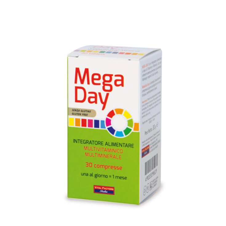 Farmaderbe Mega Day Integratore Alimentare 30 Compresse
