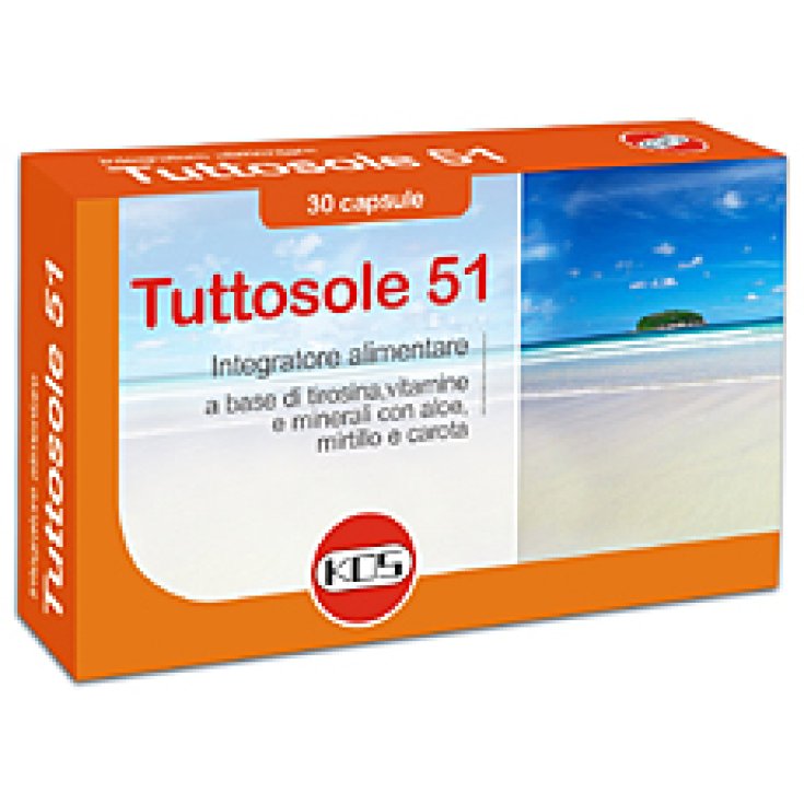 KOS Tuttosole 51 Integratore Alimentare 30 Capsule
