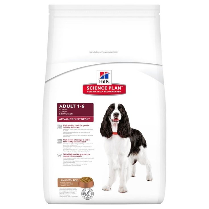 Hill's Science Plan Advanced Fitness Canine Adult Medium con Agnello e Riso 3kg