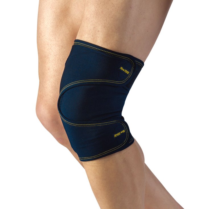 Pavis NewEdge 020 Ginocchiera Elastica Regolabile Colore Blu 1 Pezzo