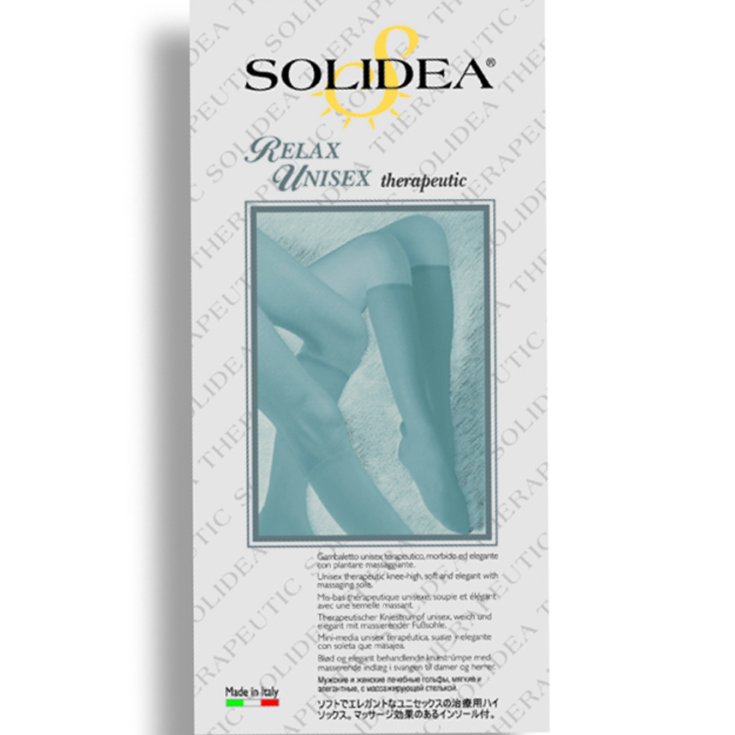 Solidea Relax Unisex Therapeutic Class 2 Punta Chiusa Colore Antracite Misura L