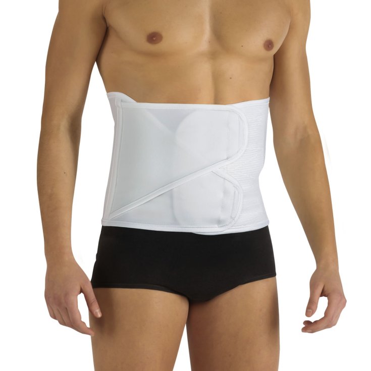 Pavis Wellness 675 Fascia Addominale Post-Operatoria Unisex Colore Bianco Altezza 30cm Misura L