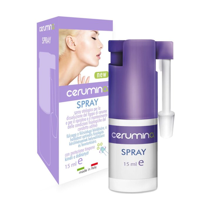 Cerumina&reg; Spray Per La Dissoluzione Del Tappo Di Cerume 15ml