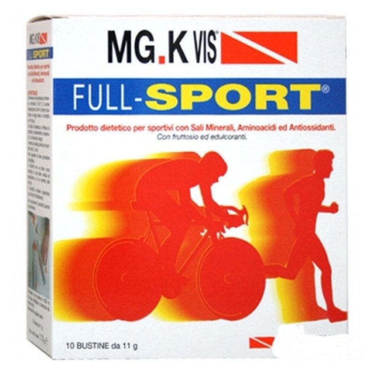 Pool Pharma Mgk Vis Full Sport Integratore Alimentare 10 Bustine