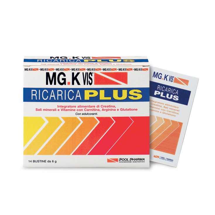 Pool Pharma Mgk Vis Ricarica Plus Integratore Alimentare 14 Bustine
