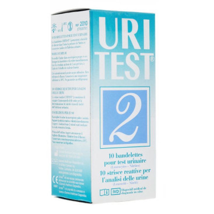 Uritest Test Urinario 2 Confezioni 10 Strisce Uritest Test Urinario 2 Confezioni 10 Strisce