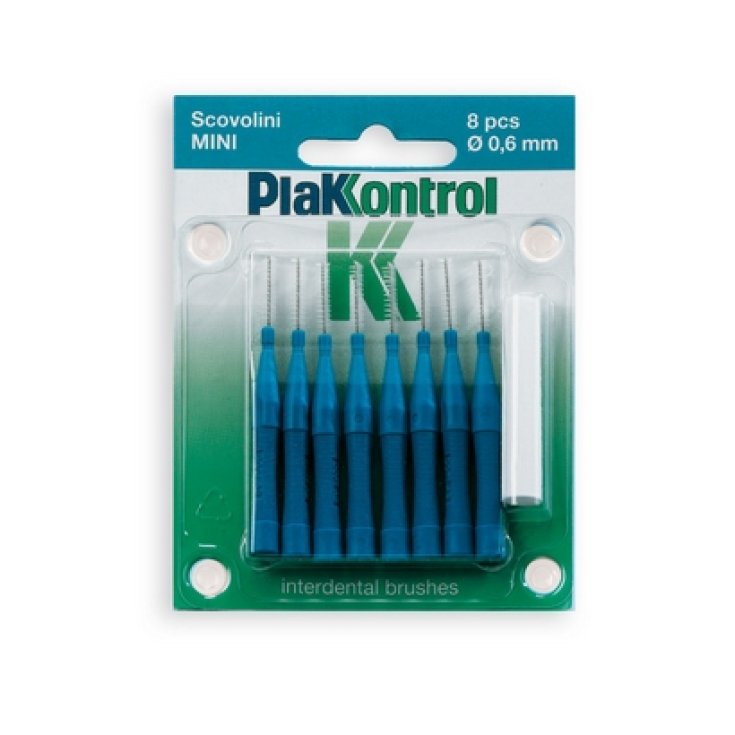 Plakkontrol Scovolini A Manico Fisso 0,6mm 8 Pezzi