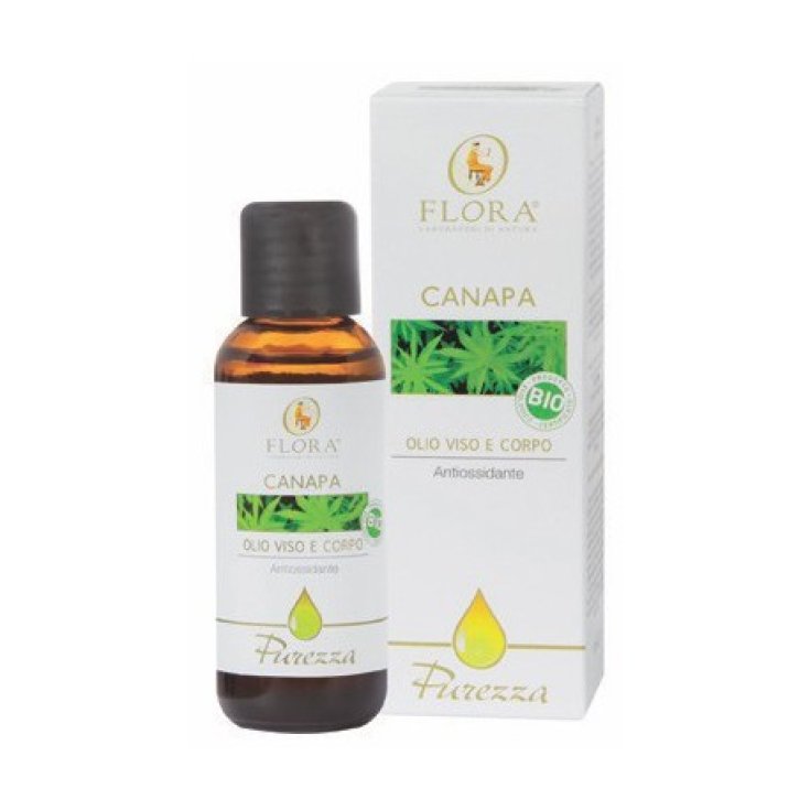 Flora Canapa Olio Base Corpo 50ml