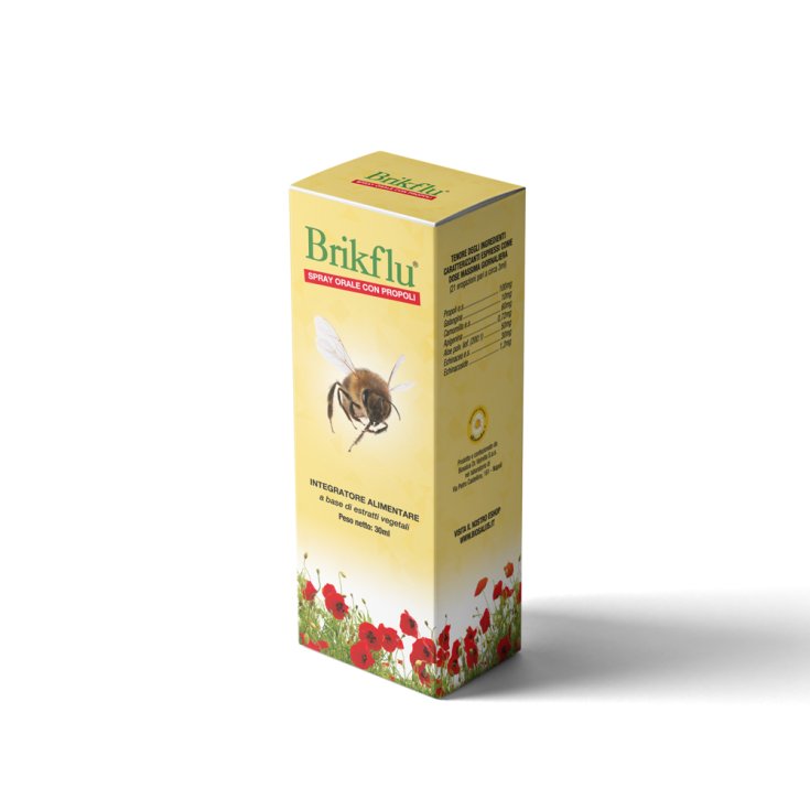Biosalus&reg; Brikflu&reg; Spray Orale Con Propoli 30ml