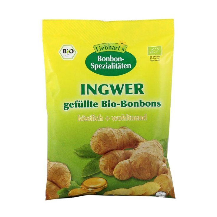 Monte Grappa Bonbons Zenzero Biologico 100g 18 Pezzi