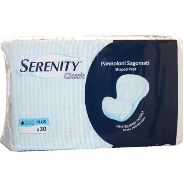 Serenity Classic Pannoloni Sagomati Plus 30 Pezzi