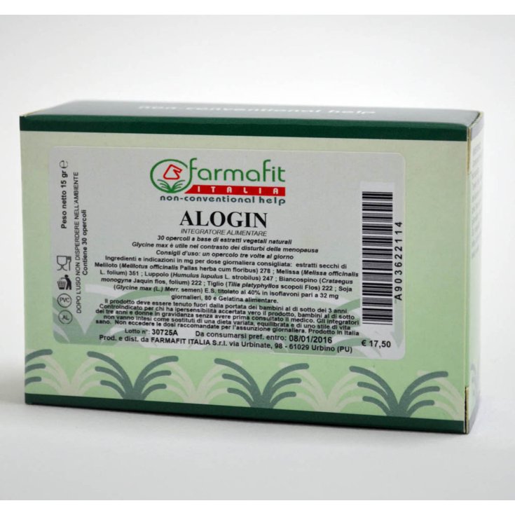 Pharmafit Alogin Integratore Alimentare 30 Compresse
