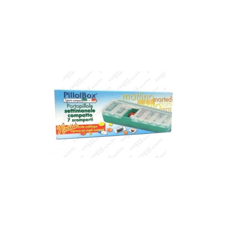 Pillolbox Compact Portapillole 4 Giorni