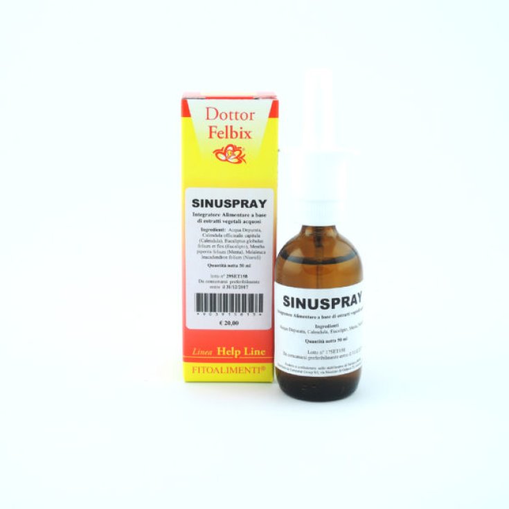 Euronatur Group Sinuspray Gocce Spray Integratore Alimentare 50ml