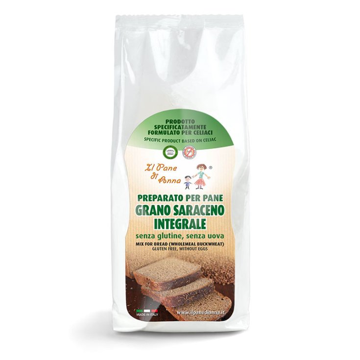 Preparato per Pane&nbsp;di Grano Saraceno Integrale 500g