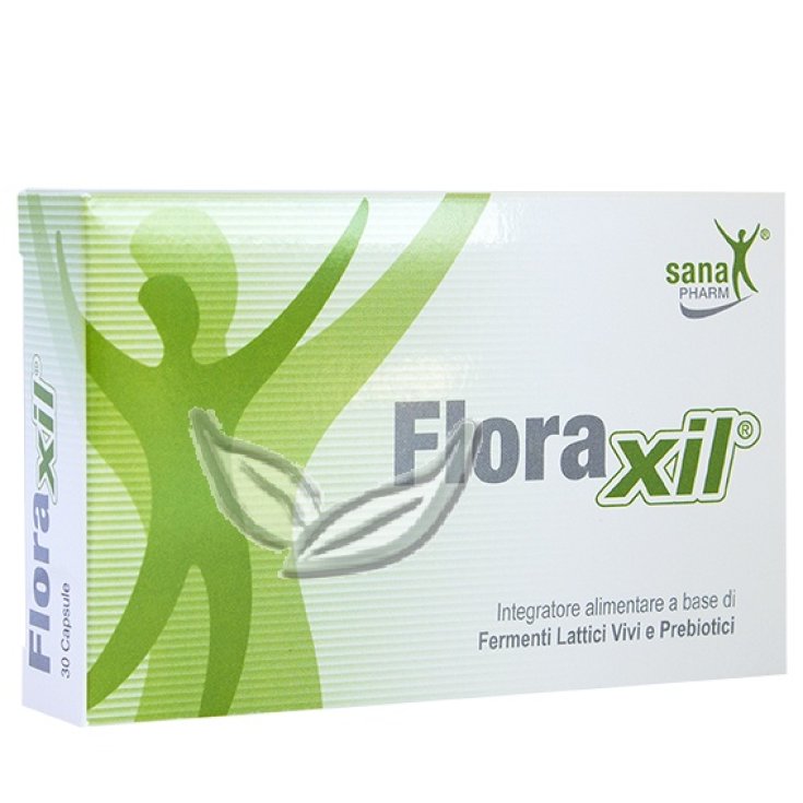 SanaPharm FloraXil&reg;  Integratore Alimentare 30 Capsule