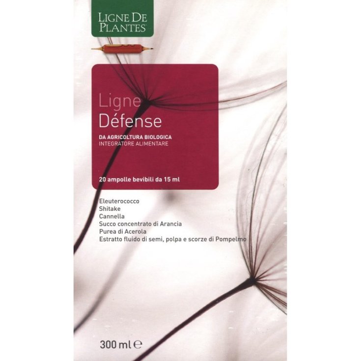 Ligne Des Plantes Ligne Defense Integratore Alimentare 20 Ampolle Bevibili da 15ml