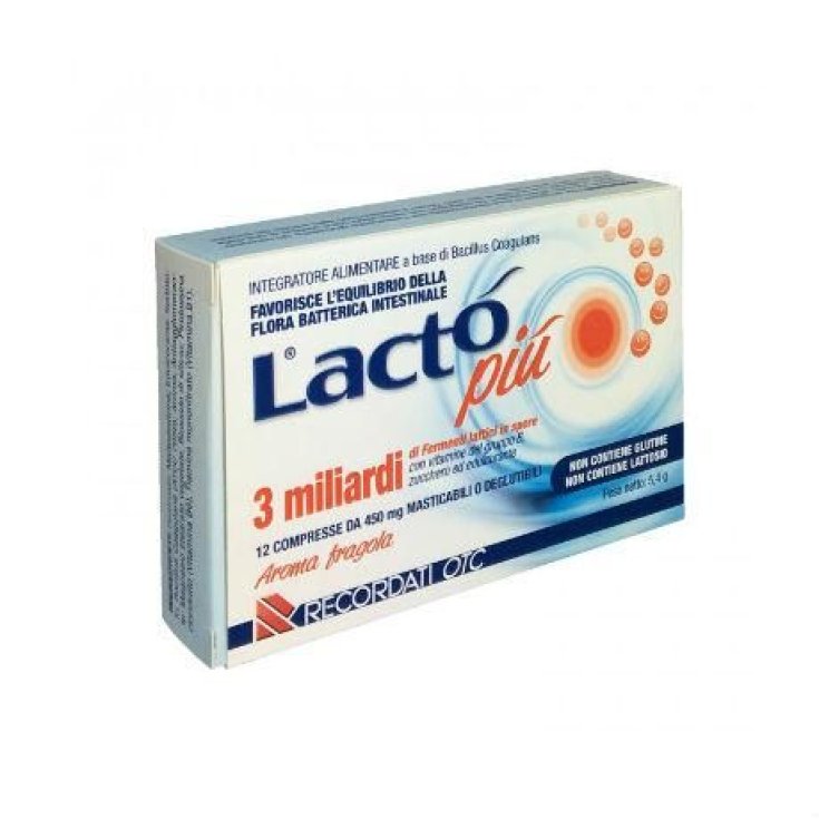 Recordati Lacto 3 Piu' Integratore Biologico Vitaminico
