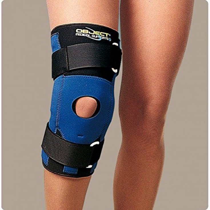 Ro+Ten Object Ginocchiera Tubolare Con Aste Articolate E Stabilizzatore Rotuleo Colore Blu Taglia XXL