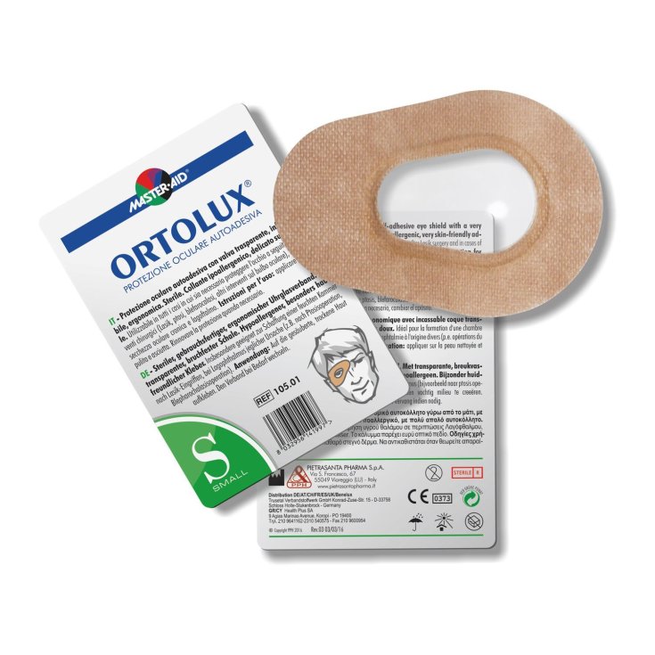 Master-Aid&reg; Ortolux&reg; Air Protezione Oculare Autoadesiva Small 1 Pezzo