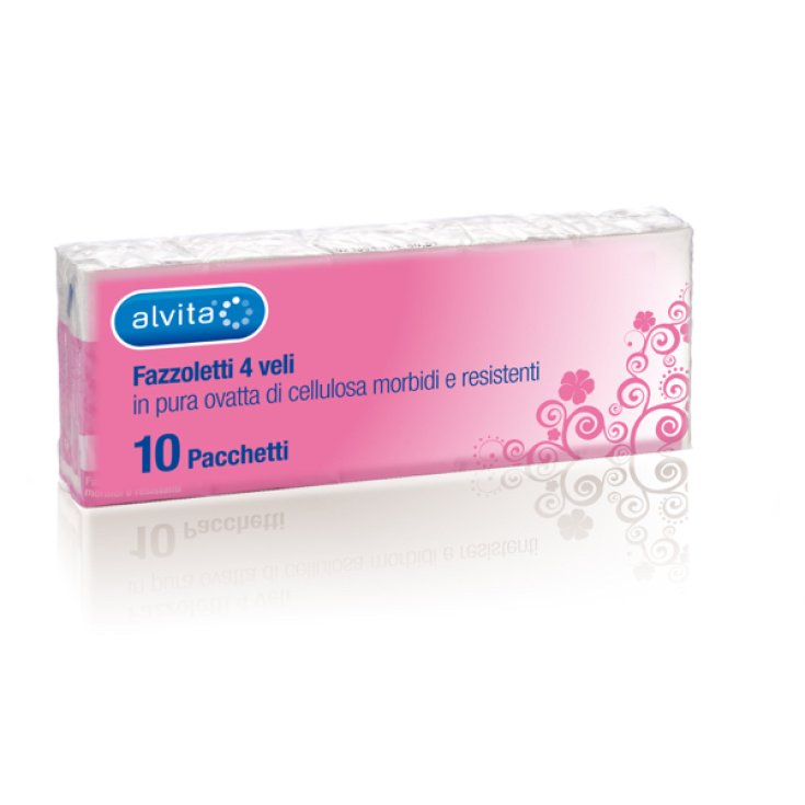 Alvita Fazzoletti Di Carta 10 Confezioni