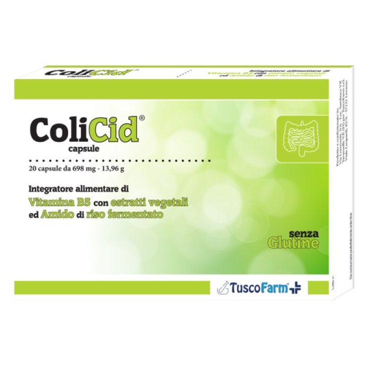Tuscofarm Colicid Integratore Alimentare 20 Capsule
